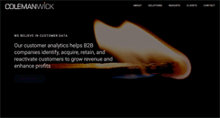 Desktop Screenshot of colemanwick.com